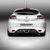 Heckansicht des Megane Coupe Renault Sport