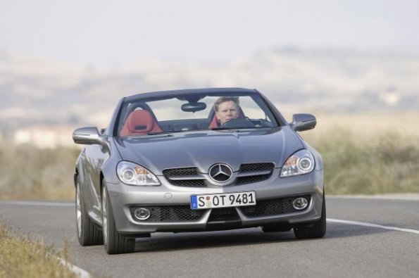 SLK 200 K Palladiumsilber BR 171  2008  Facelift  S-SLK 55 AMG