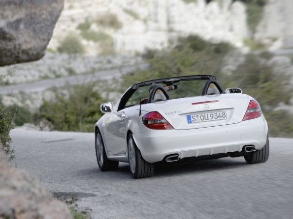 SLK 350 weiss  BR 171  2008  Facelift  S-OU 9348