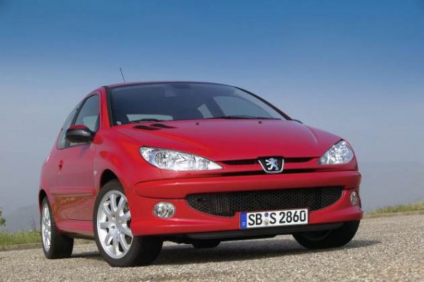 Frontansicht des Peugeot 207