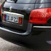 Detailaunahme am Heck des Peugeot 407: Bremsleuchte