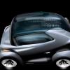 Auf dem Dach des Peugeot BB1 Concept Car sind Solarzellen verbaut, mit denen diverse Systeme des Peugeot BB1 Concept Car gespeist werden k&ouml;nnen.