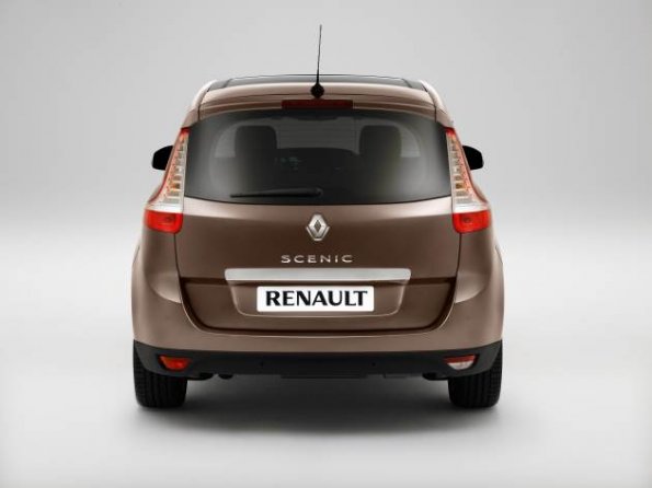 Heckansicht des Renault Grand Scenic