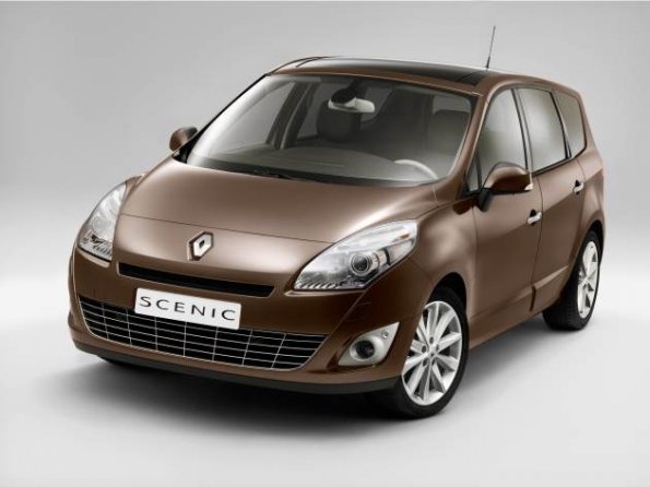 Frontansicht des Renault Grand Scenic