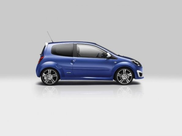 Seitenansicht des Renault Twingo TS Sport Gordini