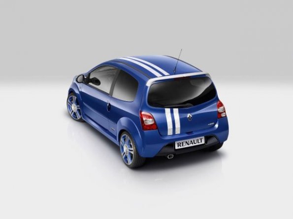 Heckansicht des Renault Twingo TR Sport Gordini