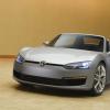 Die Frontansicht des VW Concept BlueSport