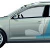 Das Stauvolumen von 1.550 Litern veranschaulicht diese Skizze des VW Golf Variant 2009