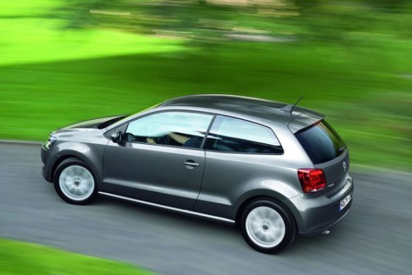 Der VW Polo Dreitürer wird 2010 um die Bluemotion-Variante erweitert: Dieser Diesel soll 3,3 Liter auf 100 Kilometer verbraucht