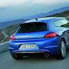 Heckansicht des VW Scirocco R