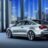 Heck- und Seitenansicht des Volkswagen New Compact Coupe