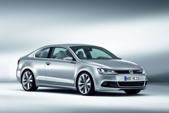 Eleganz und Sportlichkeit soll das Design des Volkswagen New Compact Coupe verbinden