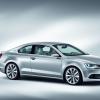 Die Seitenansicht des Volkswagen New Compact Coupe