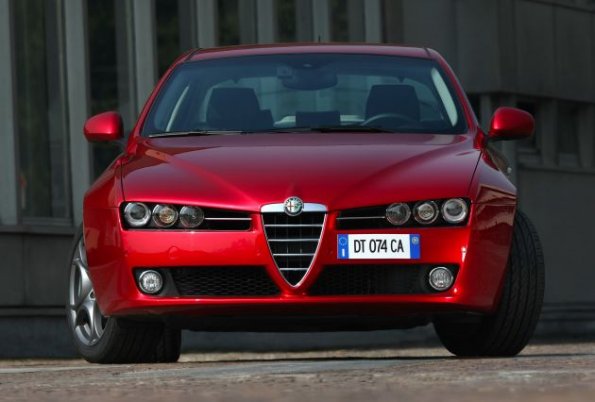 Frontansicht des Alfa Romeo 159