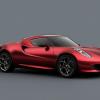 Die Seitenansicht des Alfa Romeo 4C Concept