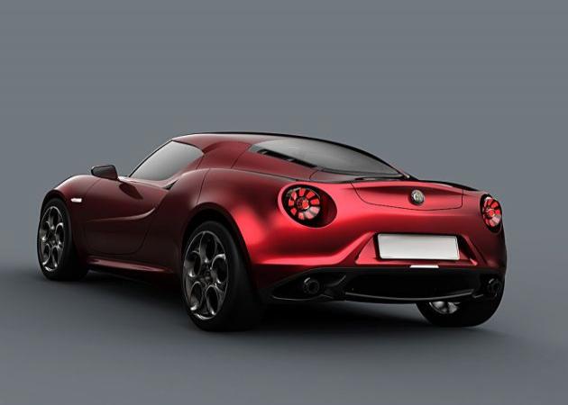 Alfa Romeo 4C Concept:
Alfa Romeo 4C Concept