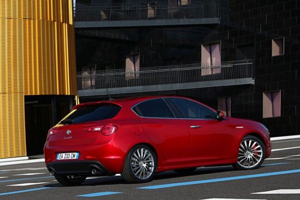 Das Profil des Alfa Romeo Giulietta