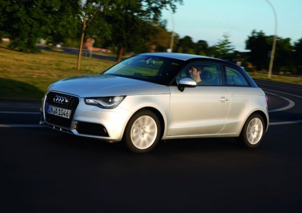 Seitenansicht des Audi A1