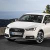 Der Audi A1  von vorn aufgenommen