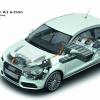 Schematische Darstellung des Audi A1 e-tron