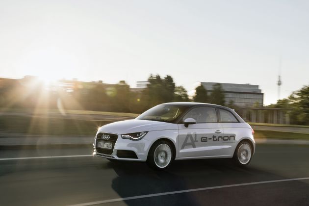 Audi A1 e-tron 2013:
Audi A1 e-tron