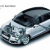 Eine schematische Darstellung aus dem Audi A1 Sportback