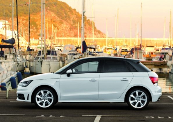 Der Audi A1 Sportback im Profil