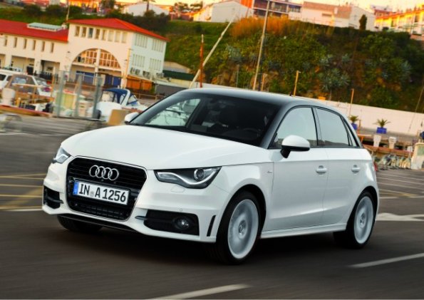 Die Frontpartie des Audi A1 Sportback