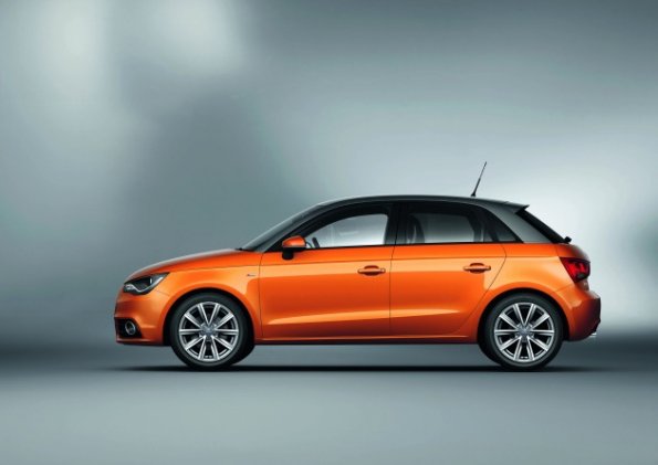 Der Audi A1 Sportback S line im Profil