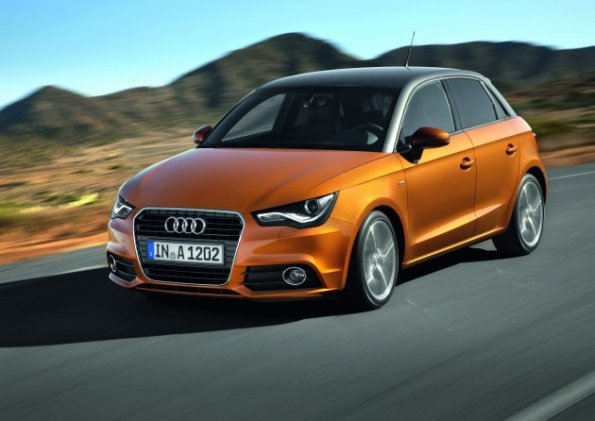 Die Frontpartie des Audi A1 Sportback S line