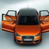 Die Aufnahme von schräg oben verschafft einen Eindruck vom Audi A1 Sportback S line