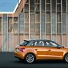 Die Seitenpartie des Audi A1 Sportback S line