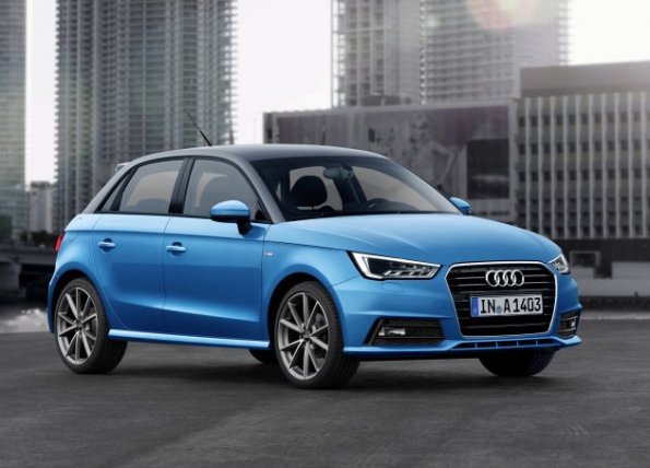 Frontpartie des Audi A1 Sportback 