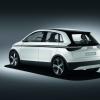 Front- und Seitenansicht des Audi A2 Concept