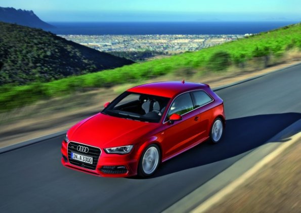 Der Audi A3 1.8 TFSI S-Line unterwegs