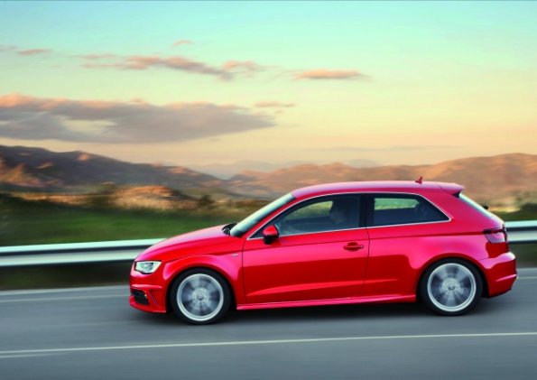 Die Silhouette des Audi A3 1.8 TFSI S-Line