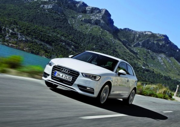 Die Frontpartie am neuen Audi A3