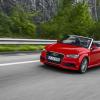 <p>Die Frontpartie des Audi A3 Cabrio Farbe: Misanorot Perleffekt</p>