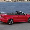 <p>Der Audi A3 Cabrio in der Seitenperspektive Farbe: Misanorot Perleffekt</p>