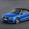 <p>Das Audi A3 Cabrio  in einer Gesamtansicht Farbe: Arablau Kristalleffekt</p>