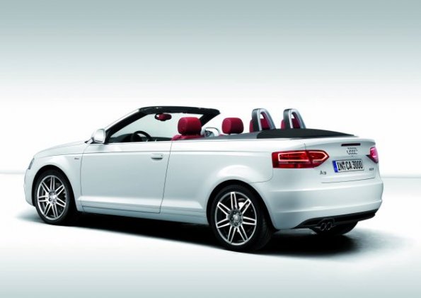 Seitenansicht des Audi A3 Cabrio