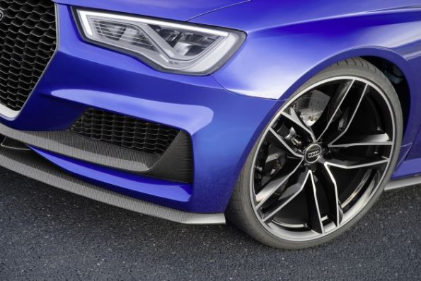 Detail am Audi A3 Clubsport Quattro Concept    Farbe: Magnetic Blue