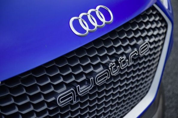 Detail  am Audi A3 Clubsport Quattro Concept   Farbe: Magnetic Blue