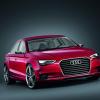 Die Aufnahme zeigt den Audi A3 Concept in der Frontansicht