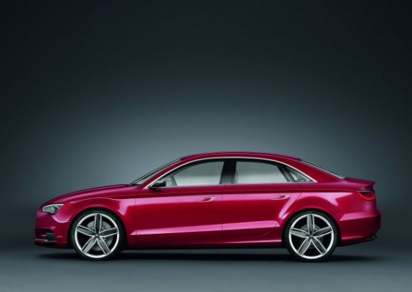 Das Profil des Audi A3 Concept