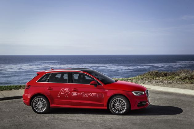 Audi A3 e-tron:
Audi A3 e-tron