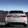 <p>Standaufnahme zeigt das Heck des Audi A3 Farbe: Gletscherweiss</p>