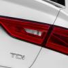 <p>Detail des Audi A3 Farbe: Gletscherweiss</p>