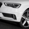 <p>Ein Detail am Audi A3 Farbe: Gletscherweiss</p>