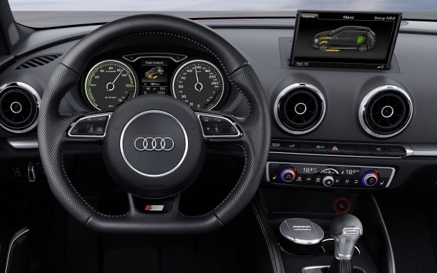 Audi A3 Sportback e-tron:
Audi A3 Sportback e-tron